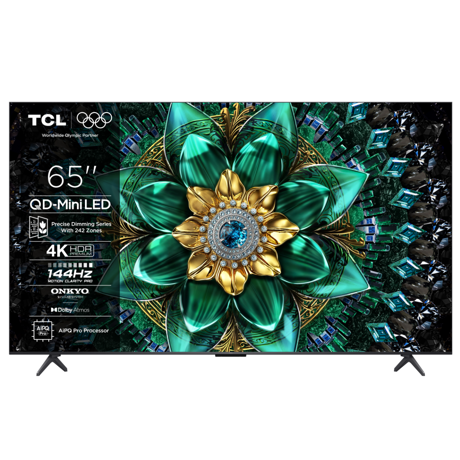 Televizor TCL Mini LED 65Q6C, 164 cm, Smart Google TV, 4K Ultra HD, (Model 2025)