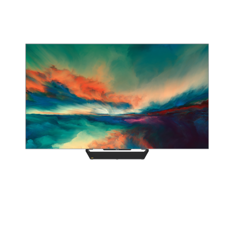 Televizor METZ Mini LED 65MNE9000, 164 cm, Smart Google TV ,4K Ultra HD, 120 Hz, Clasa F (Brand German)