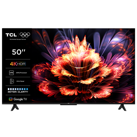 Televizor TCL LED 50V6C, 126 cm, Smart Google TV, 4K Ultra HD, (Model 2025)