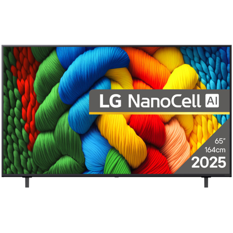 Televizor LG NanoCell 65NANO80A3B, 164 cm, Smart, 4K Ultra HD, Clasa F (Model 2025)
