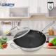 TIGAIE WOK INOX + CAPAC STICLA HR-MRK-28W
