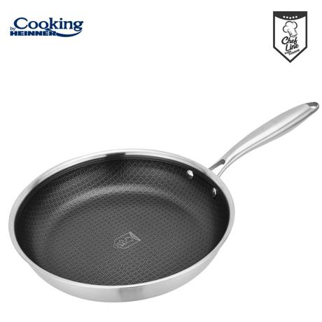 TIGAIE INOX IN 3 STRATURI 30X6 CM, TITANIUM3, COOKING BY HEINNER