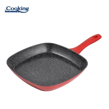 TIGAIE GRILL ALUMINIU FORJAT 28x4CM, RED STONE, COOKING BY HEINNER
