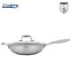 TIGAIE WOK INOX + CAPAC STICLA HR-MRK-28W