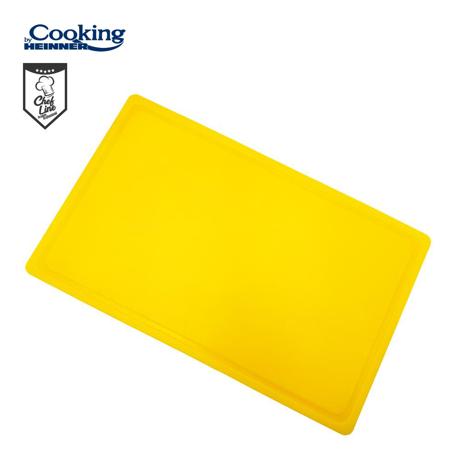 TOCATOR CU SANT HACCP GN1/1, 53X32.5X2 CM, GALBEN, COOKING BY HEINNER