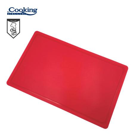 TOCATOR CU SANT HACCP GN1/1, 53X32.5X2 CM, ROSU, COOKING BY HEINNER