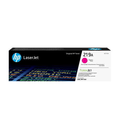 Toner HP W2193A  magenta,1.2 k, nr 219A,HP LaserJet Pro 3201,3204, 3288, 3302