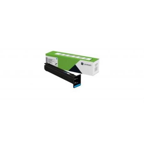 LEXMARK 46.9K CYAN TONER CARTRIDGE Return Program, Compatibil cu CX963se, CX962se, CX961se.