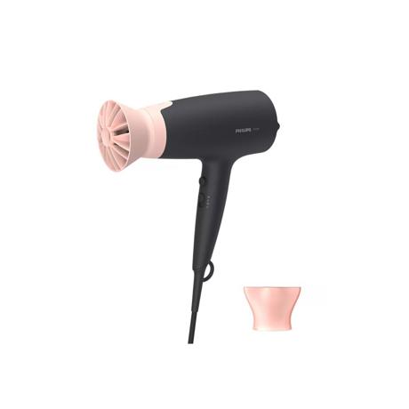 Uscator de par PHILIPS BHD350/10, 6 viteze, 6 trepte temperatura, 2100W, Negru-Roz