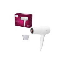 Uscator de par Philips BHD500/00, 2100W, tehnologie ThermoShield, ingrijire cu ioni, 2 setari de viteza, 3 setari de temperatura, cap de coafare 14 mm, Alb