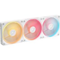 Ventilatoare Carcasa CORSAIR iCUE LINK LX120 REVERSE 3x120mm RGB ALB