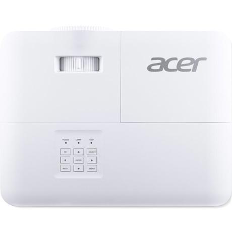 Videoproiector Acer P1258i, XGA 1024* 768, 4:3/ 16:9, 20.000:1, zoom 1.3x, lampa 5.000 ore/ 15.000 ore ecomode, boxa 10W, 2* HDMI, D-Sub, Composite Video RCA, audio in/ out, 2* USB Type A, RS232, PIN security, capac lentila inclus, cablu HDMI 1.8m inclus, geanta transport inclusa, Wireless adapter