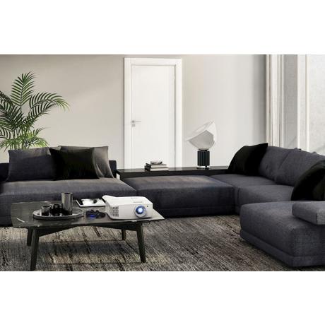 Proiector OPTOMA UHD38x, 3D, 4K UHD 3840* 2160, 4000 lumeni, 1.000.000:1, 16:9 nativ, 4:3 compatibil, dimensiune maxima imagine 300", distanta maxima de proiectie 9.9 m, lampa 4.000 ore/ 15.000 ore dynamic mode, 2* HDMI, audio out, S/PDIF, USB-A power 1.5A, RS232, 12V trigger, 26- 28 dB, full 3D