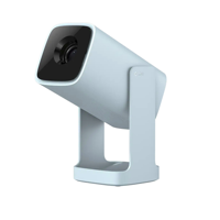 Videoproiector Xiaomi Wanbo Cube 1, LCD, 200 ISO lumeni, Android TV 11, Difuzor 8 W, HDMI, USB, AUX Albastru
