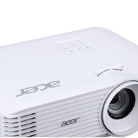 Videoproiector Acer P5550, FHD 1920* 1080, 5.200 lumeni, up to WUXGA 1920* 1200, 16:9/ 4:3, 18.000:1, dimensiune maxima imagine 7.62 m (300"), zoom 1.3x, 2* HDMI, HDBaseTx 1, RJ45, audio in/ out, USB Type-A Out, DC Out (5V/1.5A), boxa 10W, RS232, D-sub, DLP 3D Ready, HDMI 3D Ready, 144Hz 24p 3D