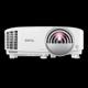 Videoproiector BenQ MX808STH, XGA (1024x768), 3.600 lumeni, 4:3/ 16:9/ 16:10, 20.000:1, lampa 6.000 ore/ 15.000 ore ecomode, zoom fix, 2* D- sub, 2* HDMI, USB Type A, USB Type Mini B, RS232, boxa 10W, audio in/ out, telecomanda cu baterii incluse, suport perete WM06G3+ PointWrite PW03+ FingerTouch