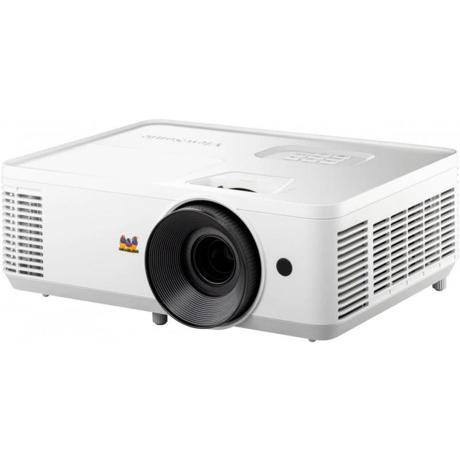 Videoproiector Viewsonic PA700W, WXGA 1280* 800, 4.500 lumeni, 12.500:1, lampa 4.000 ore/ 12.000 ore ecomode, zoom optic 1.1x, dimensiune maxima imagine 300", distanta maxima de proiectie 11 m, 25- 34 dB, D-sub, 2* HDMI, audio in/ out, USB Type A (Power): 1 (5V/1.5A), boxa 3W, RS232, 2.7 kg, cabu
