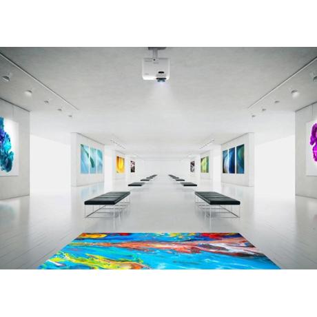 Videoproiector ViewSonic LS740HD, laser 20.000 ore- 30.000 ore ecomode, FHD 1920* 1080, to WUXGA RB(1920 x 1200), 5.500 lumeni, 3.000.000:1, zoom optoc 1.3x, dimensiune maxima imagine 300", distanta proiectoare 0.75-9.76 m, 24- 30 dB, 2* HDMI, USB Tip A (Alimentare): 1 (5V/1.5A), audio out, difuzor