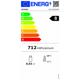 Vitrina frigorifica Heinner HSC-M265WHB