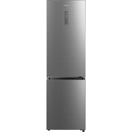 Combina frigorifica Tesla RC3800FMX, 378L, Total No Frost, Display LED, Clasa E, H201, Inox