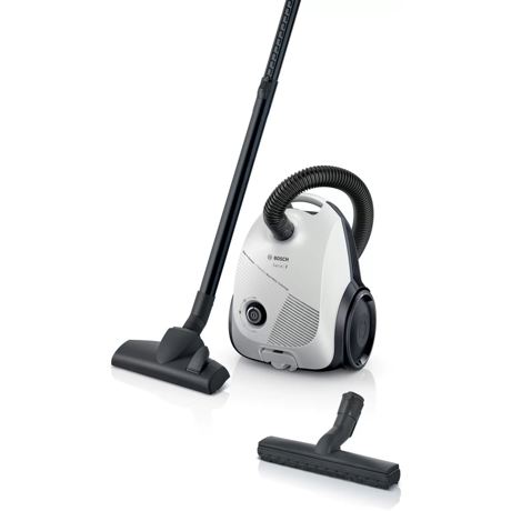 Aspirator fara sac Bosch BGLS2WH1H, 600w, capacitate de colectare 3.5 l, nivel de zgomot 80dB, Alb