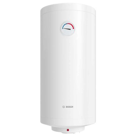 Boiler electric Bosch TR1000T 120 B, reglare automată a temperaturii, rezistență electrică imersată de 2000 W, cu racorduri în partea inferioară. Volum = 115l / Clasă eficiență energetică C