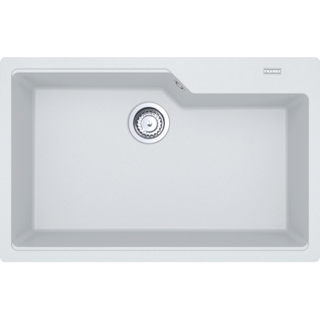 Chiuveta Franke Urban UBG 610-78, Fragranite, 78x50 cm, 1 cuva, Bianco 114.0686.803