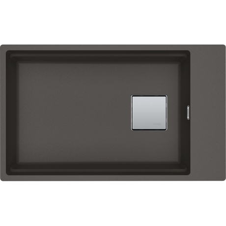 Chiuveta Franke Fragranite Kubus 2 KNG 110-62 Slate Grey 125.0714.194, 76x46 cm, 1 cuva