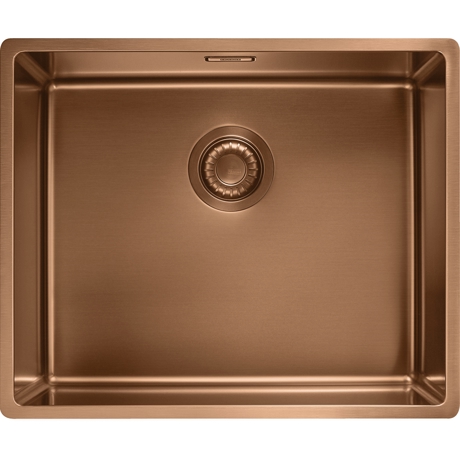 Chiuveta Franke Masterpiece Inox BXM 210/110-50 Copper 127.0662.642, Cuvă (fără picurător), 540x450x200
