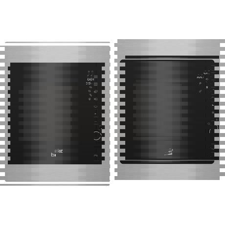 Cuptor cu microunde incorporabil Beko BMGB25332BG, 25 L, 900 W, functie AutoCook, Negru/Gri