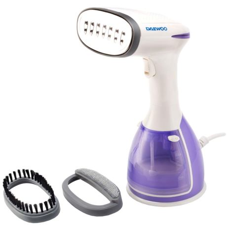 Aparat de calcat cu aburi Daewoo DGS1500P, 1500 W, placa abur din inox, buton abur continuu, incalzire rapida, rezervor apa de 280 ml, abur de mare putere: 60 gr/min