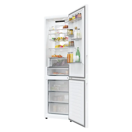 Combina frigorifica Candy ECN4CQTEW206, No Frost, 409 l, H 205 cm, Clasa E, Circle Fresh, Wi-Fi, Alb