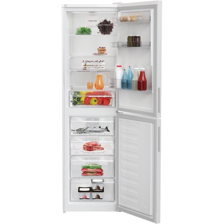 Combina frigorifica Arctic AK60386M40NFW, 358 l, Full No Frost, Door open buzzer, Clasa E, H 203 cm, Alb