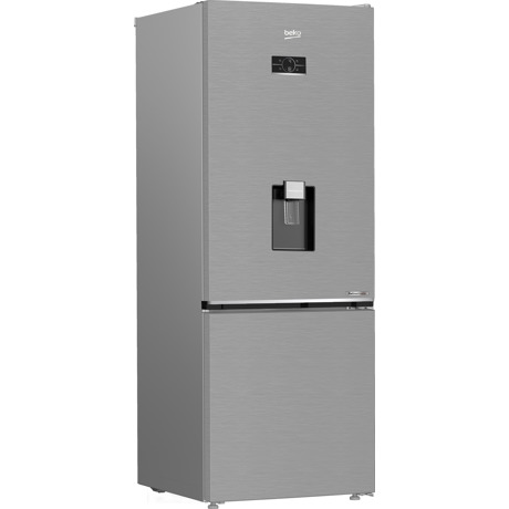 Combina frigorifica Beko B3RCNE564HDXB1, 490 L, AeroFlow, No Frost, HarvestFresh, Dairy, Touch Control, Iluminare LED, Clasa E, L 70 cm, H 192 cm, argintiu