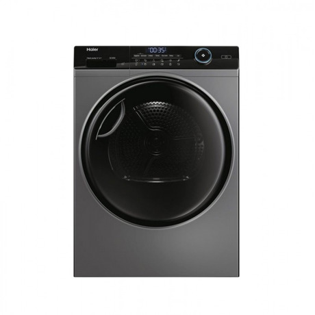 Uscator de rufe Haier HD80-A3959R-S, Pompa de caldura, 8 kg, Clasa C, Motor Inverter, i-Refresh, Dry Sensor, WiFi, Antracit