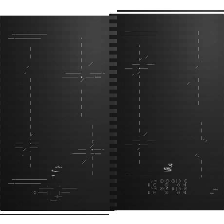 Plita incorporabila Beko HII64200SFMT, Inductie, 4 zone de gatit, Booster, Touch control, Stop & Go, OverHeat Safety System, Auto Shutdown, 60 cm, Negru