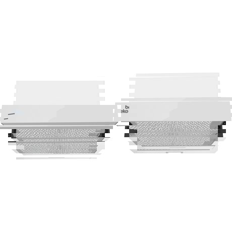 Hota incorporabila Beko HNT63322WH, telescopica Putere de absorbtie 320 mc/h, 59.8 cm, Alb