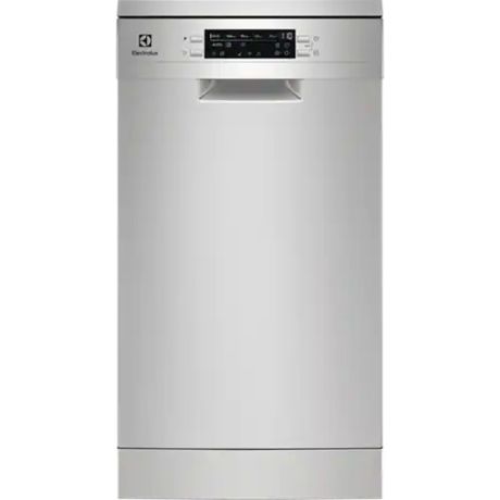 Masina de spalat vase Electrolux ESS43210SX, Independenta, 10 seturi, 8 programe, Clasa E, Motor Inverter, Display LED, 45 cm, Inox