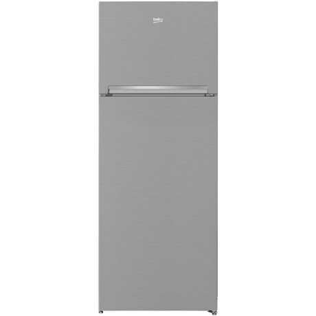 Frigider cu 2 usi Beko RDNE455K40XBN, 406l, Clasa E, NeoFrost Dual Cooling, Compresor ProSmart Inverter, H 185, silver