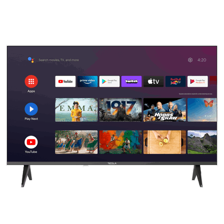 Televizor Smart LED Tesla 40E635BFS, 101 cm, FHD, Android TV, Wi-Fi, Bluetooth, Slot CI, Negru