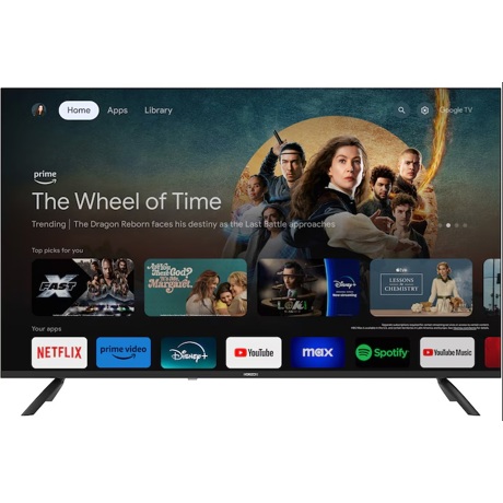 Televizor LED Smart Horizon 40HL7590F/D, 40" D-LED, FHD (1080p), CME 200Hz, DVB- S2/T2/C, Contrast 3000:1, 250 cd/m2, Google TV, Google Cast + Google Assistant + BT5.0, 1xLAN (RJ45), 1xCI+, 3xHDMI, 2xUSB, 1xOPTICAL, VESA 200 x 200 mm M6, Double Neck-Foot Stand, BLACK