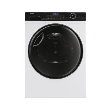 Uscator de rufe Haier HD80-A3959-S , Pompa de caldura cu compresor inverter, 8kg,clasa C, WIFI-app hOn, 11 programe +app, alb