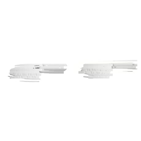 Cutit Santoku Spirit, 17.5cm, Otel, ABS, Alb