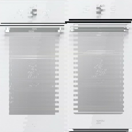 Cuptor incorporabil Gorenje BOS67371SYW,  Electric, Multifunctional, 77 L, Clasa A, Hydrolytic, Steaming, Defrost function, Grill, Display, AirFry, Alb