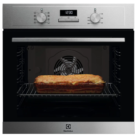Cuptor incorporabil Electrolux EOF3C00X, Electric, 72 l, Autocuratare catalitica, Grill, MultiLevel Cooking, Even Cooking, Clasa A, Inox
