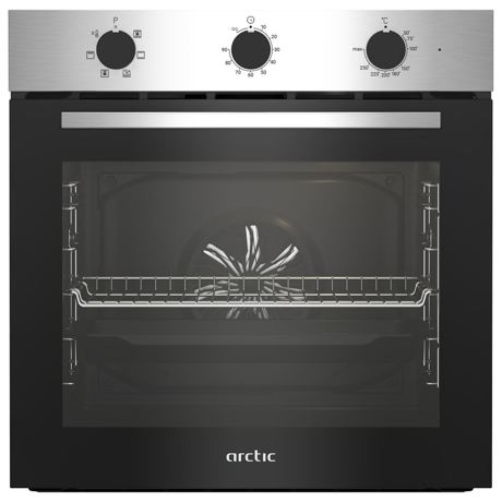 Cuptor incorporabil electric Arctic ARVIE1110XD, 2.6 kW, 71 L, 6 functii, Aqua Drop Clean, Clasa A, Inox